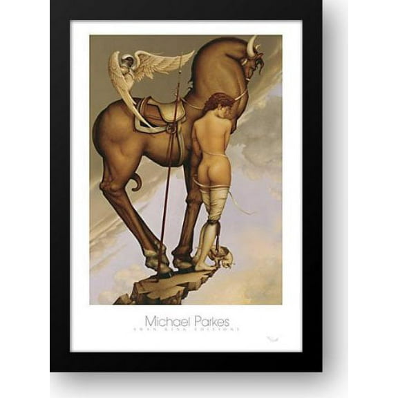 Athena 28x38 Framed Art Print by Parkes, Michael