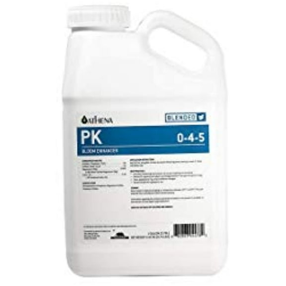 Athena Blended hydroponic nutrients, Grow, Bloom, PK, Cleanse, CaMg, Stack, Balance (Blended PK 1 Gallon)