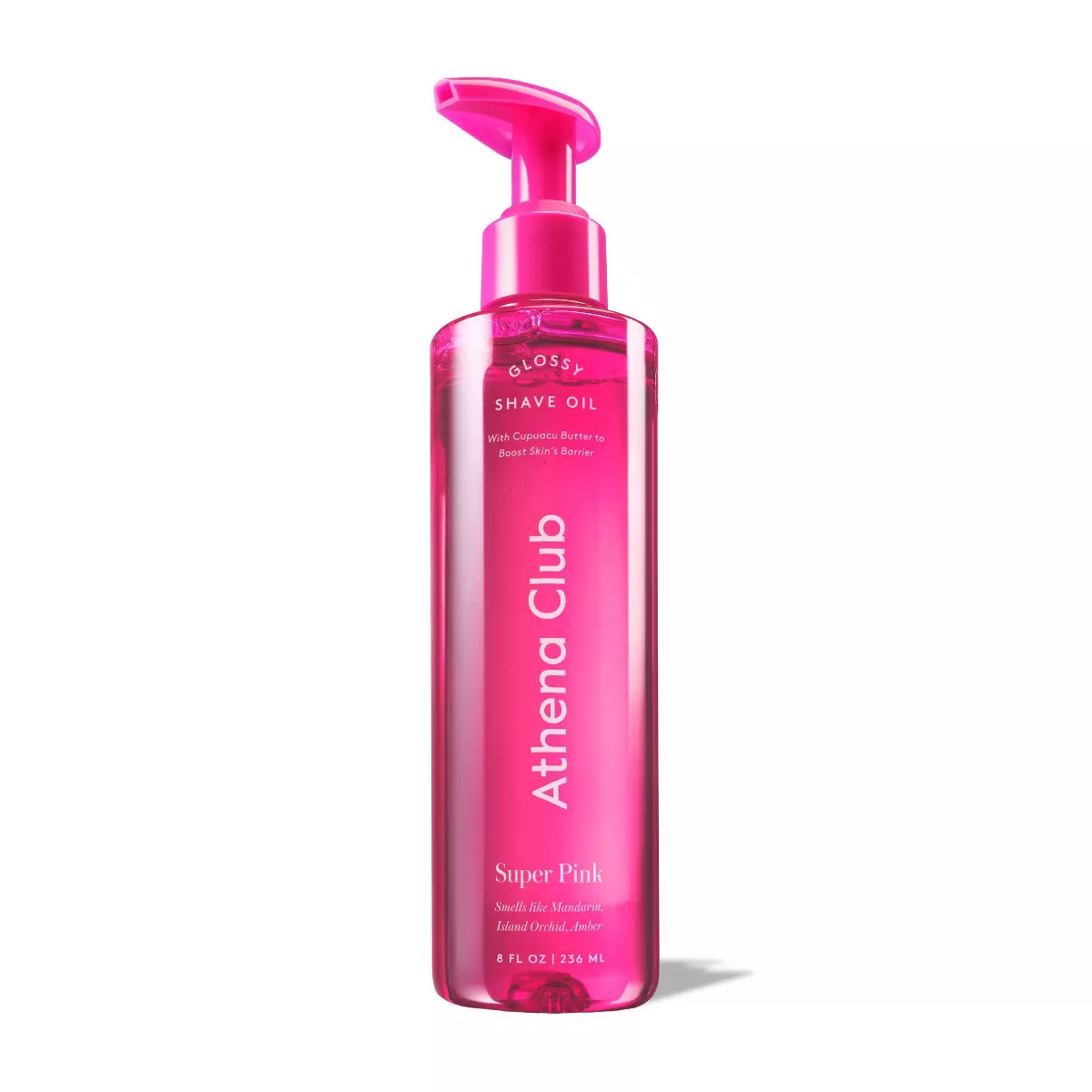 Athena Club Glossy Shave Oil - Super Pink - 8 fl oz