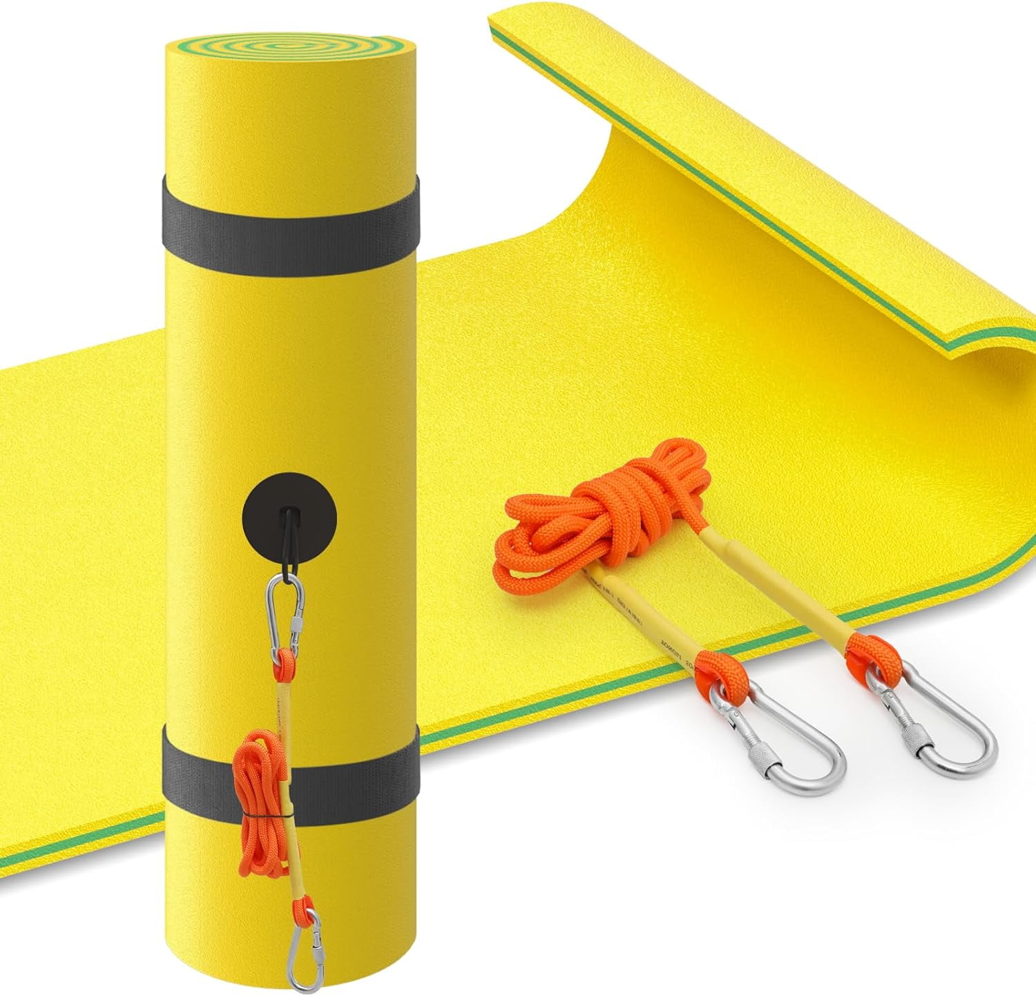 Athena Collection Water Floating Mat 3Tier Foam Floating Pad, 6x2 FT