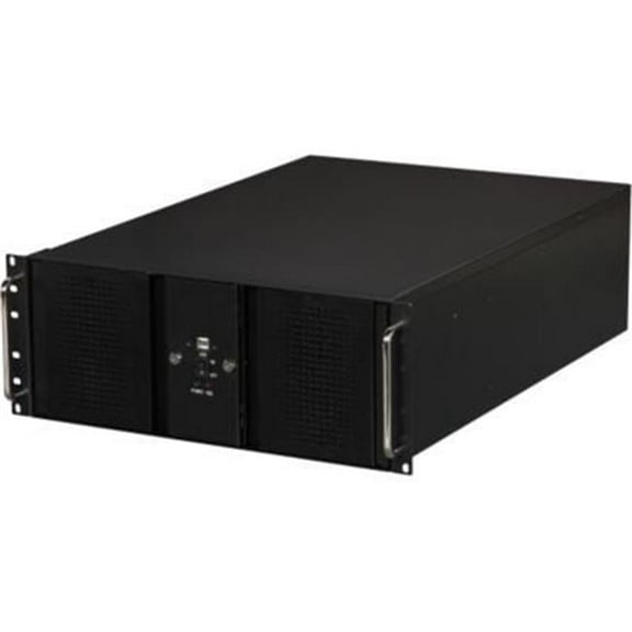 Athena Computer Power Corp. RM-DD4U48E808 4U Rackmount Black Steel Chassis