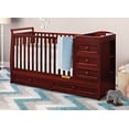 thumbnail image 1 of Athena Daphne 2 in 1 Convertible Crib in Cherry, 1 of 14