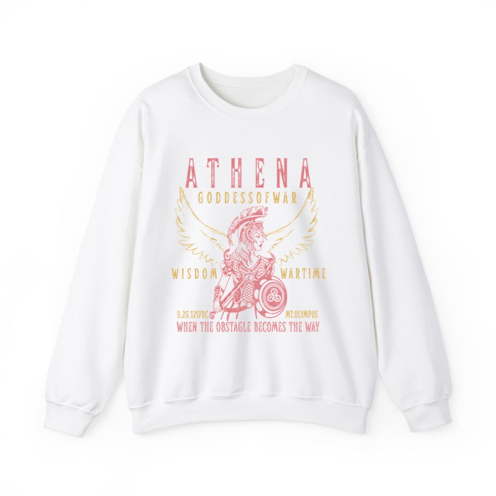 Athena Distressed Band TShirt Greek Mythology Shirt Goddess Of War