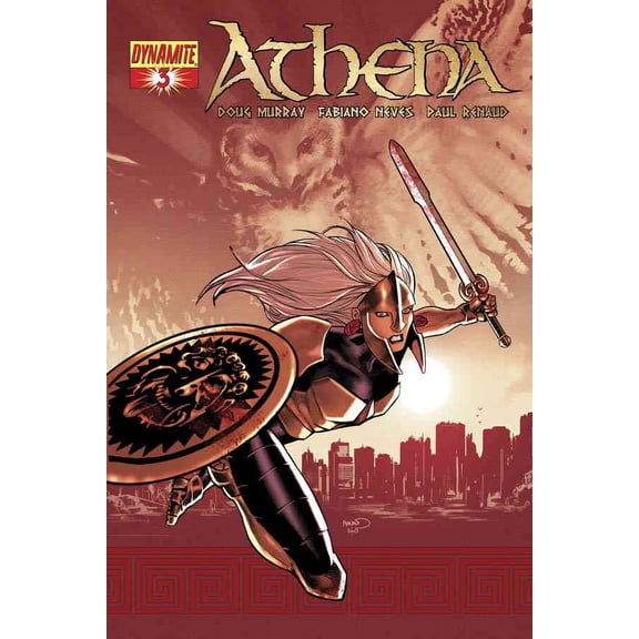 Athena (Dynamite) #3A VF ; Dynamite Comic Book