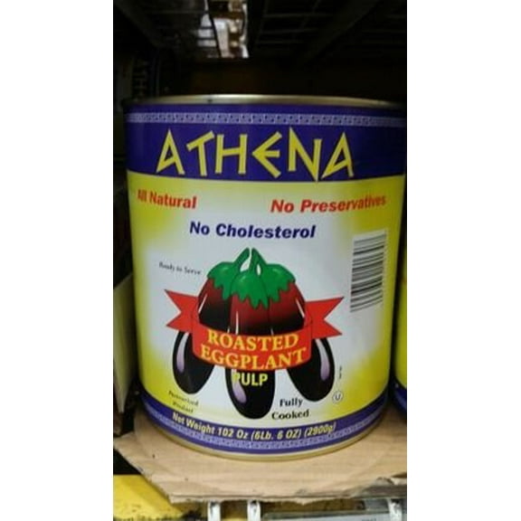 Athena Roasted Eggplant Pulp 102 Oz (2 Pack)