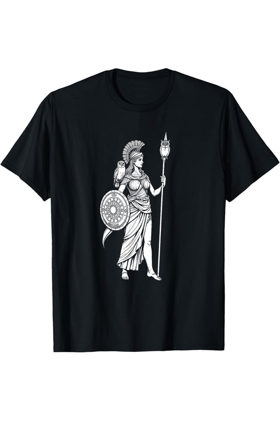 Athena Greek Mythology Design For Women T-Shirt