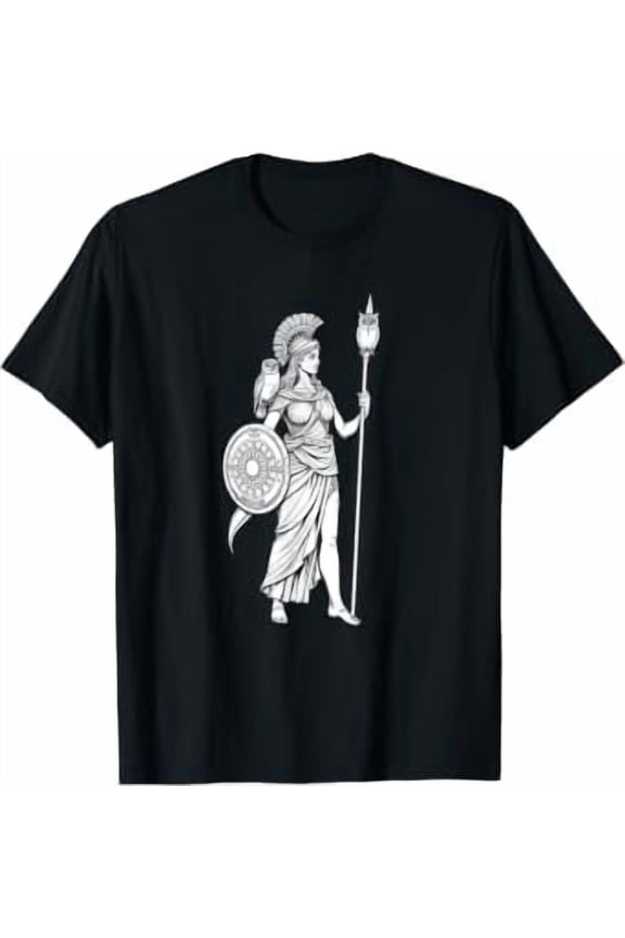 Athena Greek Mythology Design For Women T-Shirt