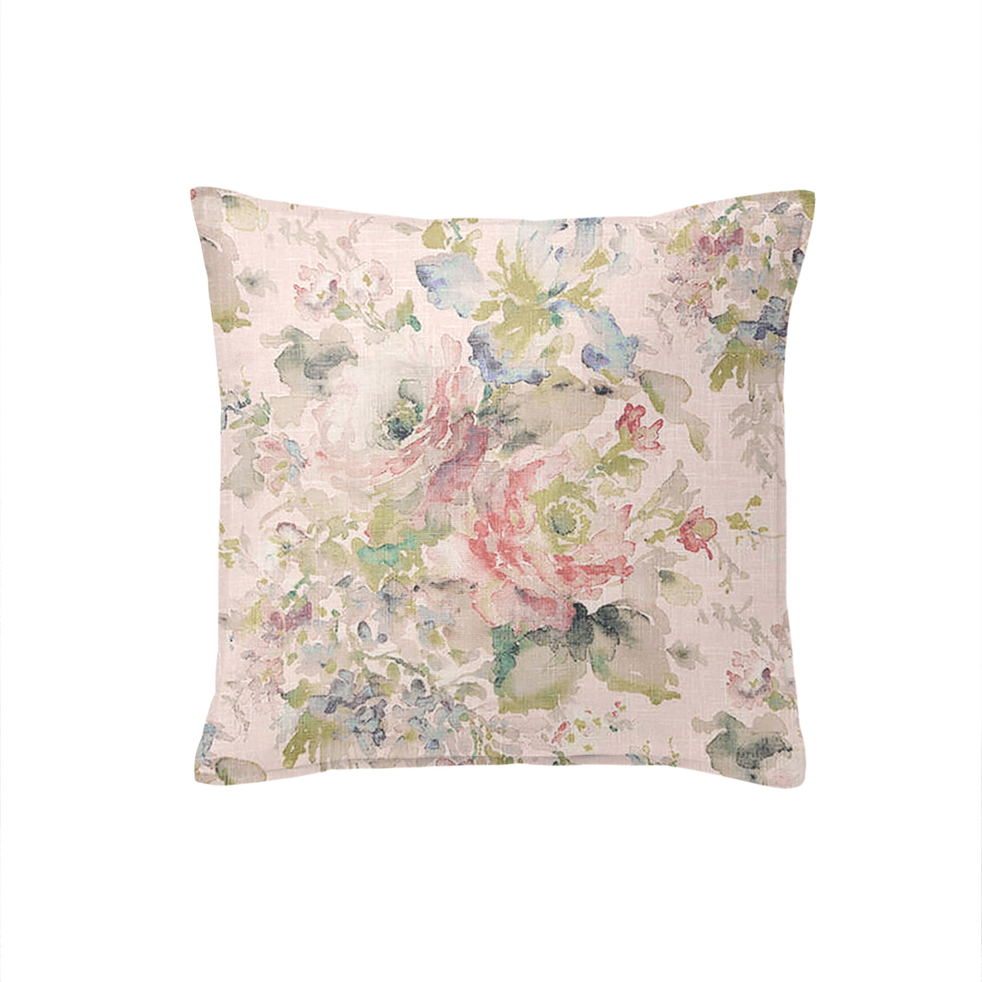 Athena Linen Blush Decor Pillow (Feather Insert) 24