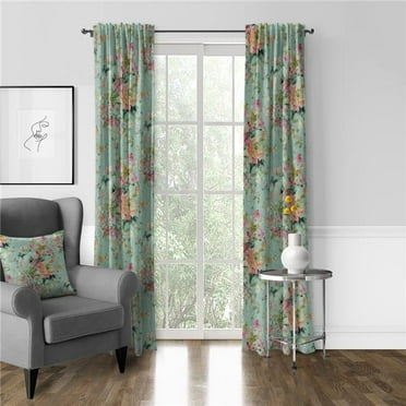 Athena Linen Pole Top Drapery Panel, Eggshell - 50 x 120 in. - Pack of 2