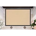 thumbnail image 1 of Contemporary Home Living 1.75' x 2.75' Tufted Wool Area Throw Rug - Beige and Black, 1 of 7