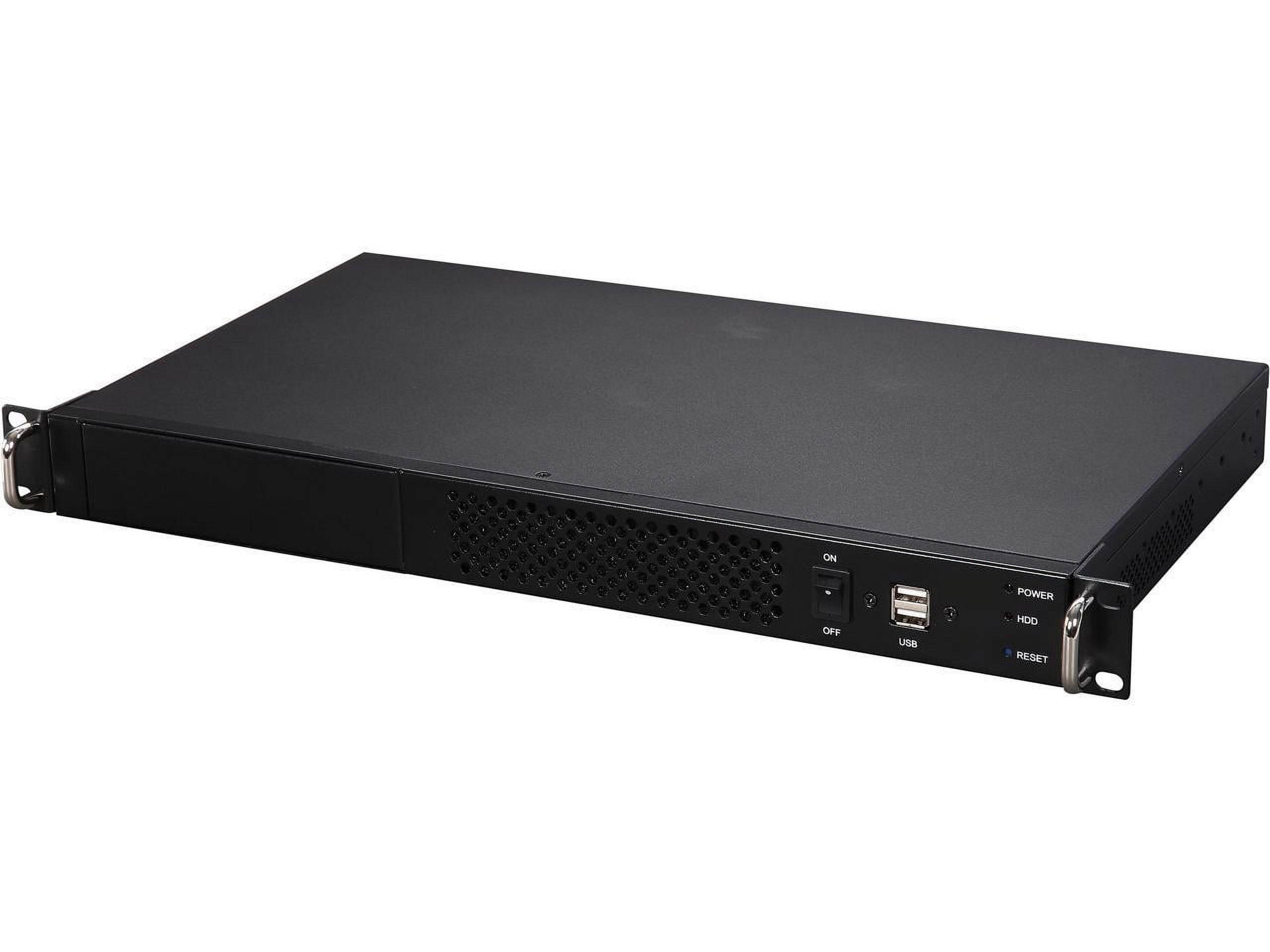 Athena power rm 1uc138 black 1 0mm secc 1u rackmount server case