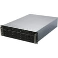thumbnail image 1 of Athena Power RM-3U3163HE12 Silver / Black 1.2mm SGCC 3U Rackmount Server Case 2U Micro Redundant 3U Single, 1 of 5