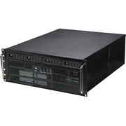 Athena Power RM-4U8G1043 Black SGCC T = 1.2mm 4U Rackmount Server Case