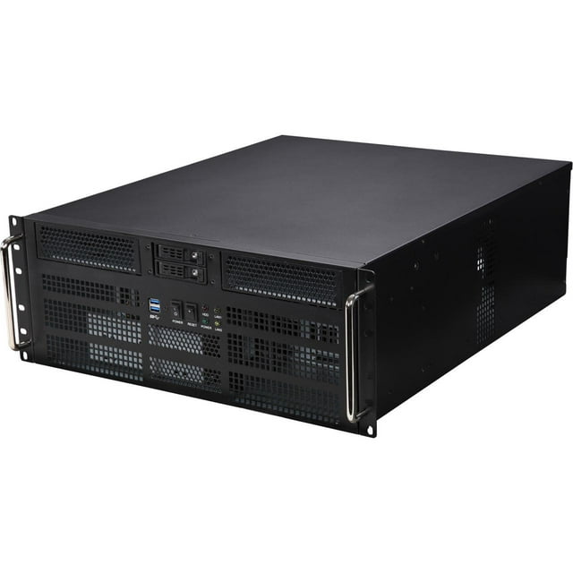 Athena power rm 4u8g525 black sgcc t 1 2mm 4u rackmount server case 2