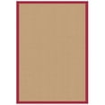 thumbnail image 1 of Athena Rug, Sisal, Red, 1 of 2