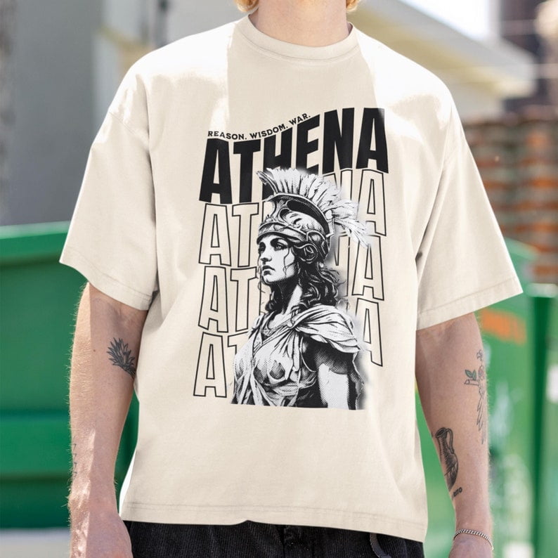 Athena Shirt, Unisex Greek Mythology Shirt, Fairy Grunge Gifts Light