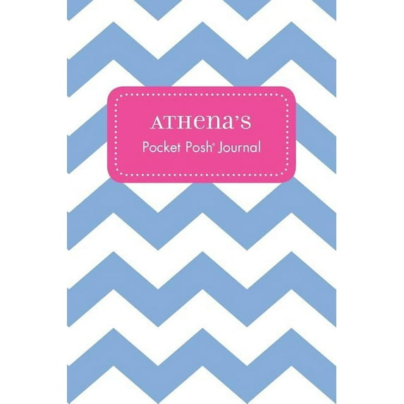 Athena's Pocket Posh Journal, Chevron, (Paperback)