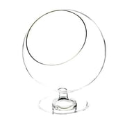 Athenas Garden VCH0706 Clear Slant Cut Bowl Vase, Slant Open