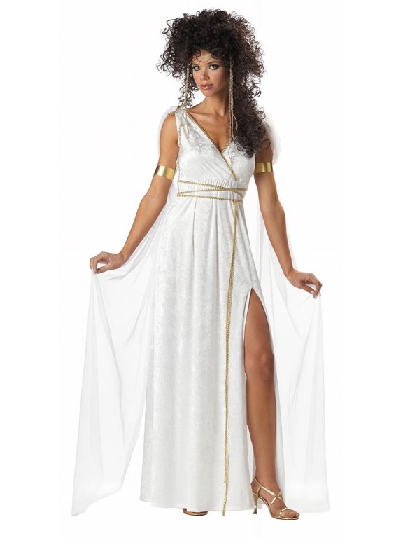 Athenian Goddess Costume X-Large White