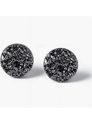 Germanium Brass Magnetic Stud Earrings For Lymphatic Drainage And