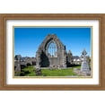 thumbnail image 1 of Athenry Priory, Ireland 2x Matted 38x28 Large Gold Ornate Framed Art Print by The Cityscape Art Print Series, 1 of 2
