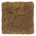 thumbnail image 1 of Athens Autumn Wheat Dragonfly Stepping Stone, 12” Square Concrete Garden Accent with Raised Dragonfly Design, Durable Outdoor Patio or Pathway Decor, Natural Brown Tones, Hand Cast Artisan Finish, 1 of 2