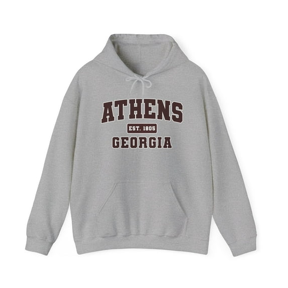 Athens Georgia GA Moving Trip Vacation Hoodie, Gifts, Hooded Sweatshirt