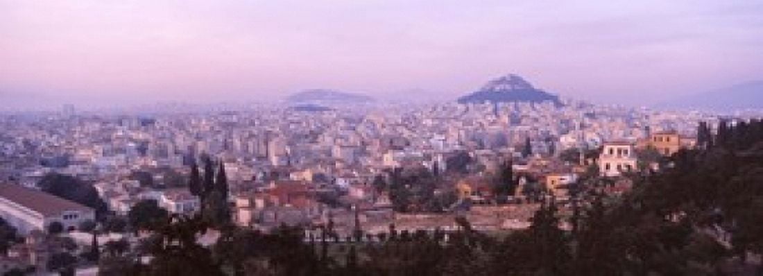 Athens Greece Canvas Art - Panoramic Images (18 x 7)