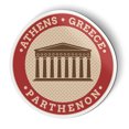 thumbnail image 1 of Athens Greece Parthenon Travel - 5" Magnet for Car Locker Refrigerator, 1 of 1