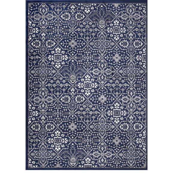 Athens Navy 8 ft. x 10 ft. Area Rug