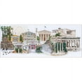 thumbnail image 1 of Athens On Linen Counted Cross Stitch Kit, 31" x 20", 36-Count, 1 of 1