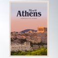 thumbnail image 1 of Athens Poster Wall Art, Modern Wall Decor For Living Room Bedroom, 12x18 UNFRAMED, 1 of 2