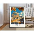 thumbnail image 1 of Athens Print, Athens Poster, Athens Greece, Athensathens Art, Greece Poster, Greecegreece Print Athens Gift Greece Art Wall Art, Modern Wall Decor, 24x36 UNFRAMED, 1 of 2