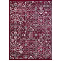 Athens Red 5 ft. x 7 ft. Area Rug