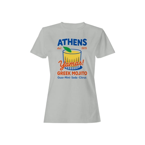 Athens Yamas! Greek Mojito Art Women's T-shirt