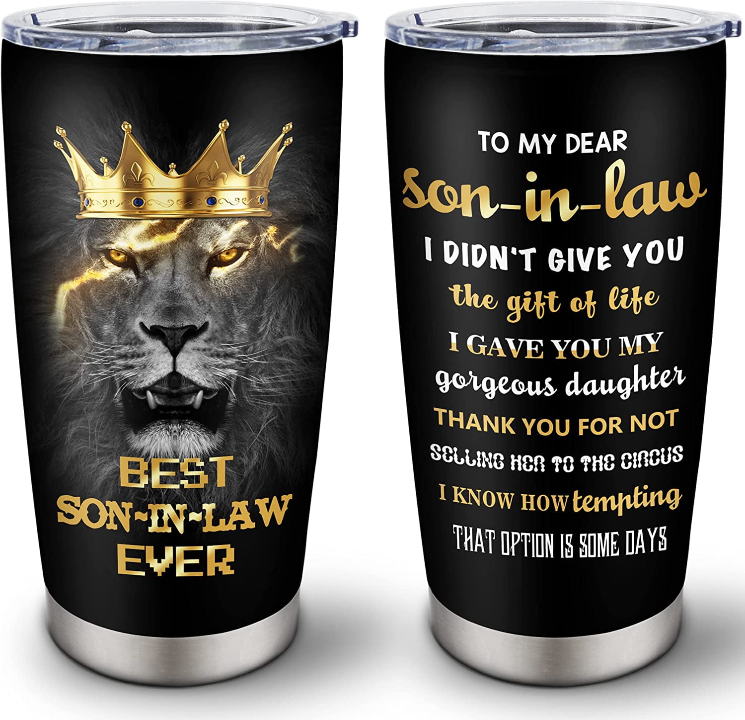 To My Son Tumbler from Mom Lion Tumbler 20oz - Gift For Son - Birthday Gift
