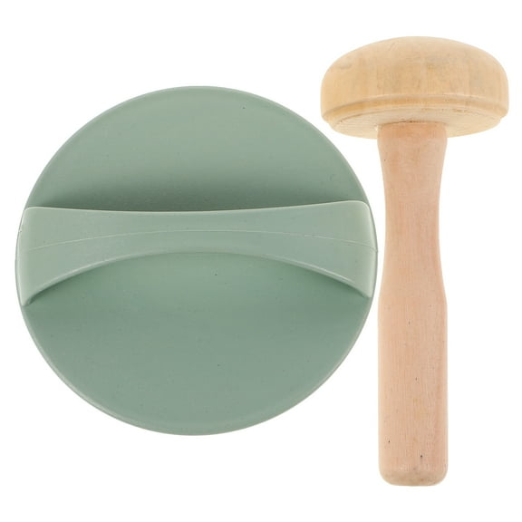 KONTONTY Wooden Plastic Printmaking Supplies Kit Assorted Colors for Home 1Set