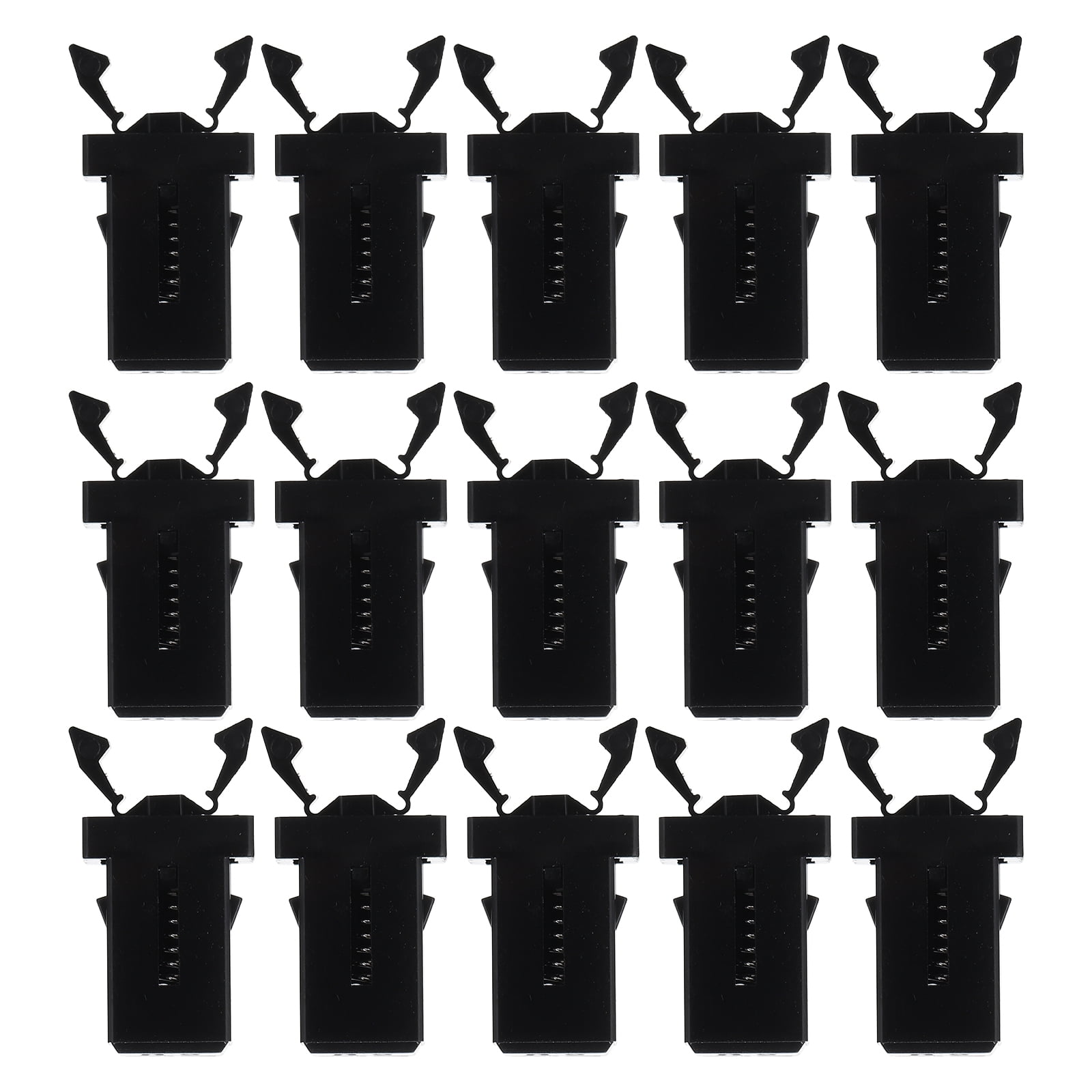 Lot De 10 Loquets De Verrouillage Pour Poubelle - Pièces De Rechange Pour Poubelle à Couvercle Tactile, Noir