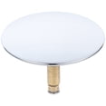thumbnail image 1 of KONTONTY Copper Bathroom Drain Plug Silver Fast Draining Easy Install, 1 of 5