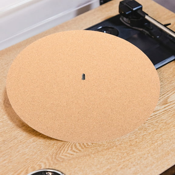 AthitqqM Cork Turntable Mat Record Turntable Mat Turntable Slipmat Professional Slipmat