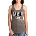 thumbnail image 1 of Athl Team Registered Text Racerback Tank Women -Image by Shutterstock, Female Medium, 1 of 4