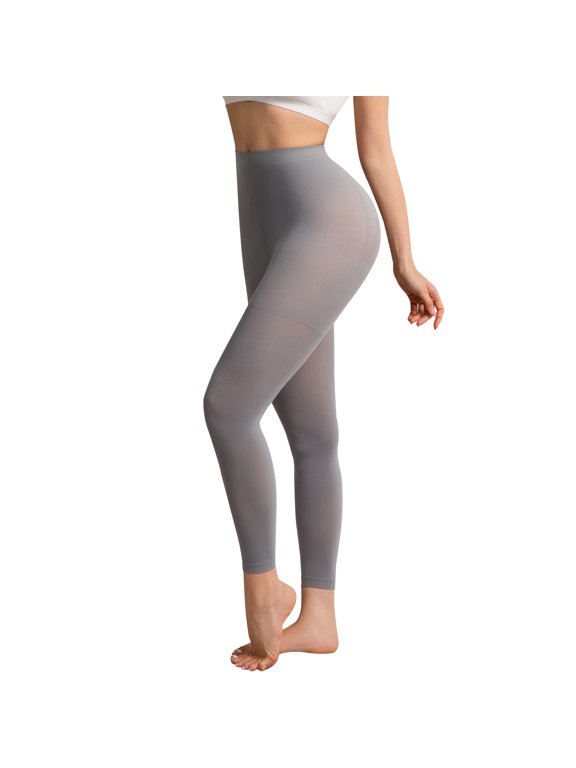 8-15 mmHg Compression Pantyhose for Women Footless Tights