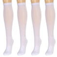 thumbnail image 1 of Athlemo Diabetic Crew Socks 4 Pack Breathable Non Binding Socks, 1 of 4