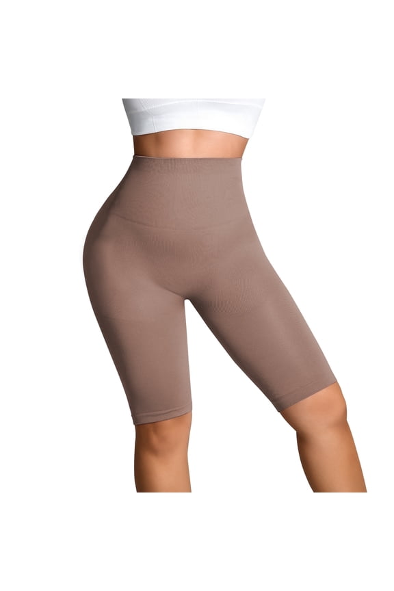 High Waisted Tummy Control Shaping Shorts for Women Seamless Thigh Slimmer Shapewear Under Dresses