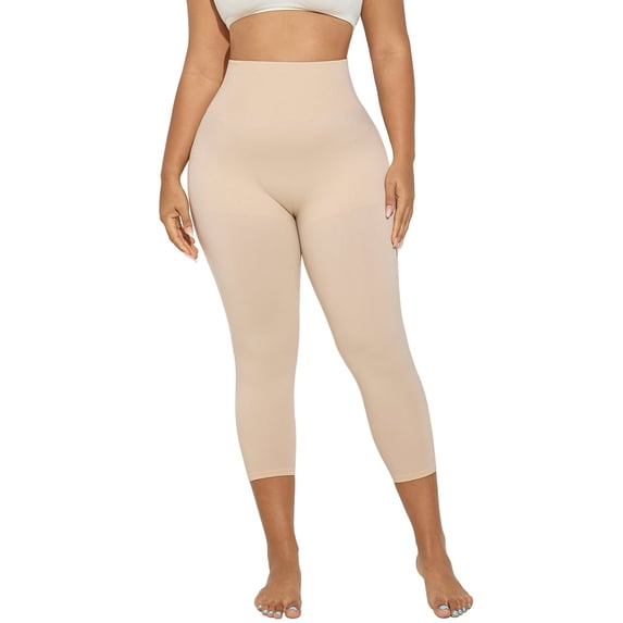 Athlemo Plus Size Women Anti Women Compression Leggings Body Shaper High Waist Tummy Control Thigh Sculpting Slimmer Shapewear