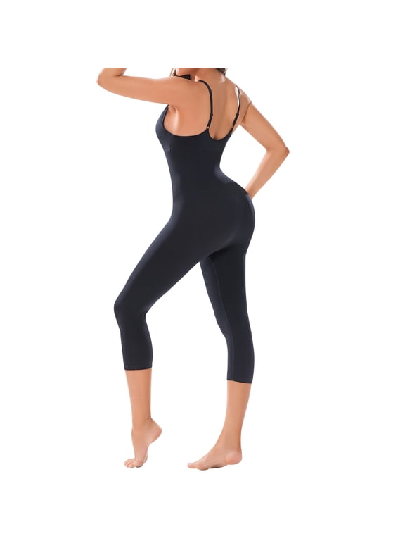 Women's Control Slip Shapers Full Body Shapewear Bodysuits One Piece Jumpsuit