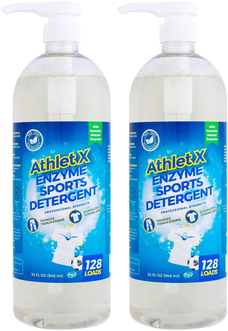 AthletX Amazing Active Wear Sports Detergent Powerful Natural Enzymes