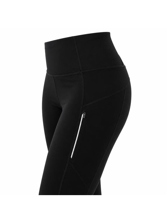 Rainier High Rise Legging Reflective Tight, Black, Large