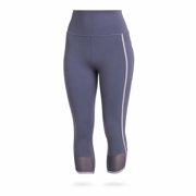 Athleta Salutation Stash Pocket II Capri Leggings, Medieval Violet L