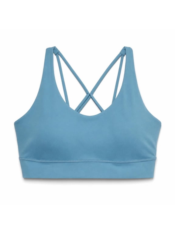 : Solace Sports Bra A-C in Serene Riviera Blue (XS)